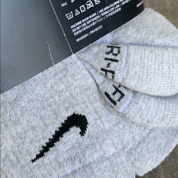 NIKE EVERYDAY CUSHIONED 6 pairs set CREW SOCKS Men’s - Picture 13 of 16